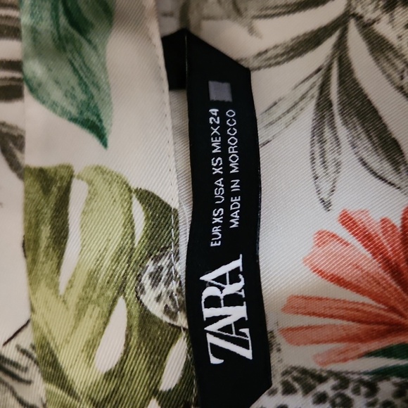 Zara Jungle Tunic Shirt Dress - Picture 11 of 12